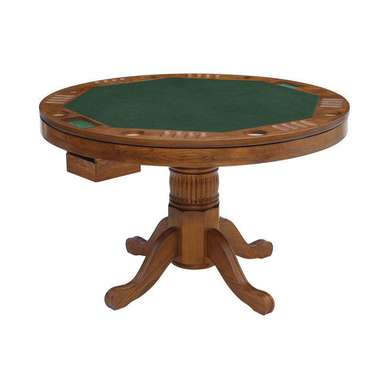 Schoenrock Pool and Poker 47.25" Multi Game Table Round (Not available now)